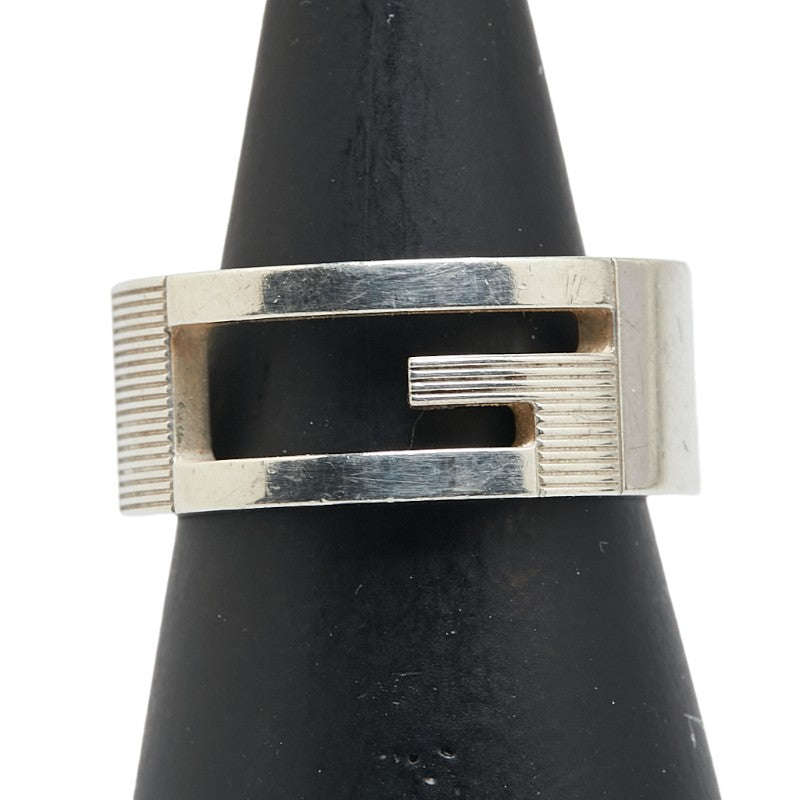 グッチ ブランデッドG リング 指輪 #11 SV925 シルバー レディース GUCCI 【中古】