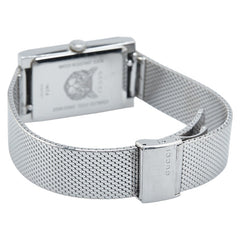 グッチ Gフレーム マザー オブ パール 腕時計 YA147401 クオーツ マルチカラー文字盤 ステンレススチール サファイヤガラス レディース GUCCI 【中古】