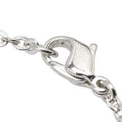 ディオール ロゴ キューブ ブレスレット シルバー メタル レディース Dior 【中古】