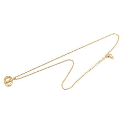 ディオール CDロゴ ネックレス ゴールド メッキ レディース Dior 【中古】