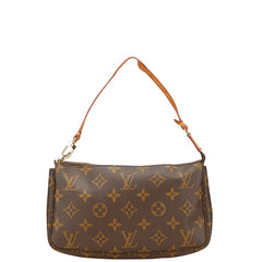 ルイ ヴィトン モノグラム ポシェット アクセソワール ショルダーバッグ M51980 ブラウン PVC レザー レディース LOUIS VUITTON 【中古】