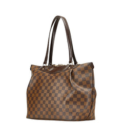 ルイ ヴィトン ダミエ ウェストミンスターGM トートバッグ ショルダーバッグ N41103 ブラウン PVC レザー レディース LOUIS VUITTON 【中古】