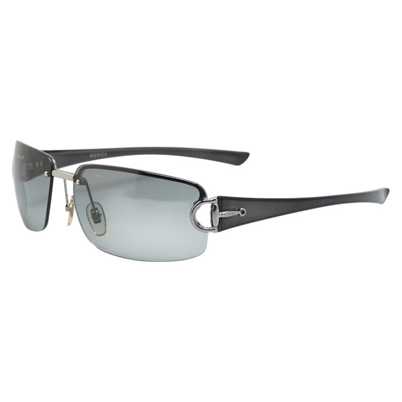 グッチ ホースビット サングラス GG2744 ブラック シルバー プラスチック メンズ GUCCI 【中古】