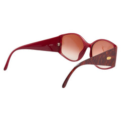 ディオール バタフライ サングラス 2435 レッド系 プラスチック レディース Dior 【中古】