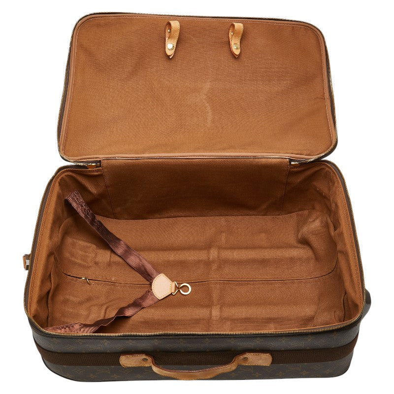 ルイ ヴィトン モノグラム ペガス55 スーツケース キャリーケース M23294 ブラウン PVC レザー レディース LOUIS VUITTON 【中古】