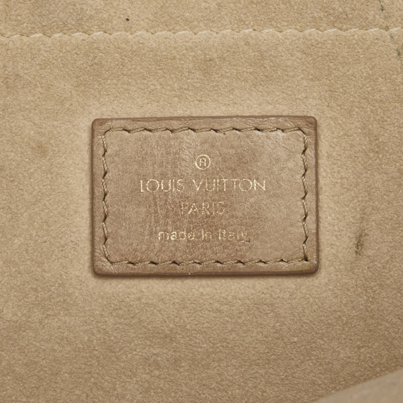 ルイ ヴィトン モノグラム オランプ ニンブスGM ハンドバッグ M95423 ベージュ レザー レディース LOUIS VUITTON 【中古】
