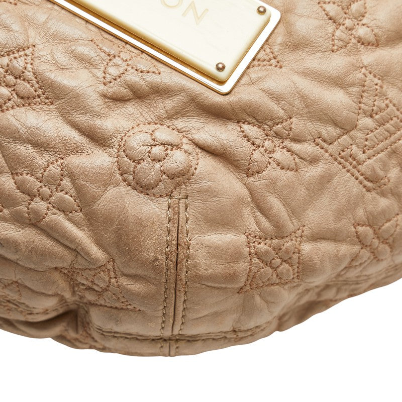 ルイ ヴィトン モノグラム オランプ ニンブスGM ハンドバッグ M95423 ベージュ レザー レディース LOUIS VUITTON 【中古】