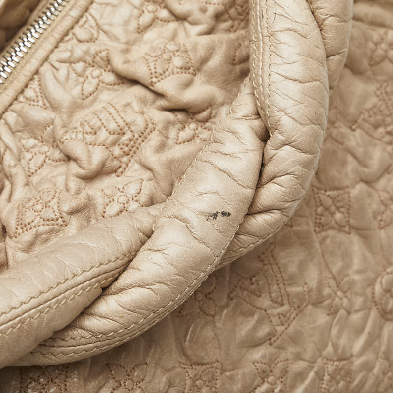 ルイ ヴィトン モノグラム オランプ ニンブスGM ハンドバッグ M95423 ベージュ レザー レディース LOUIS VUITTON 【中古】