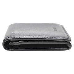 ティファニー カードケース 名刺入れ ブラック レザー レディース TIFFANY&Co. 【中古】