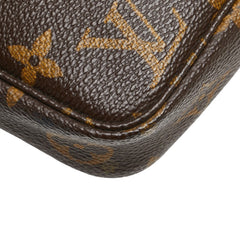 ルイ ヴィトン モノグラム ポシェット アクセソワール ショルダーバッグ M51980 ブラウン PVC レザー レディース LOUIS VUITTON 【中古】