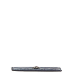 ヴェルサーチェ メデューサ カードケース ネイビー レザー レディース VERSACE 【中古】