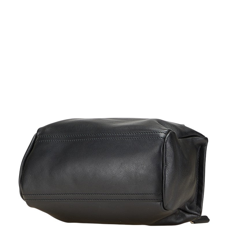 ジバンシー スター ポーチ クラッチバッグ セカンドバッグ ブラック ホワイト レザー レディース Givenchy 【中古】