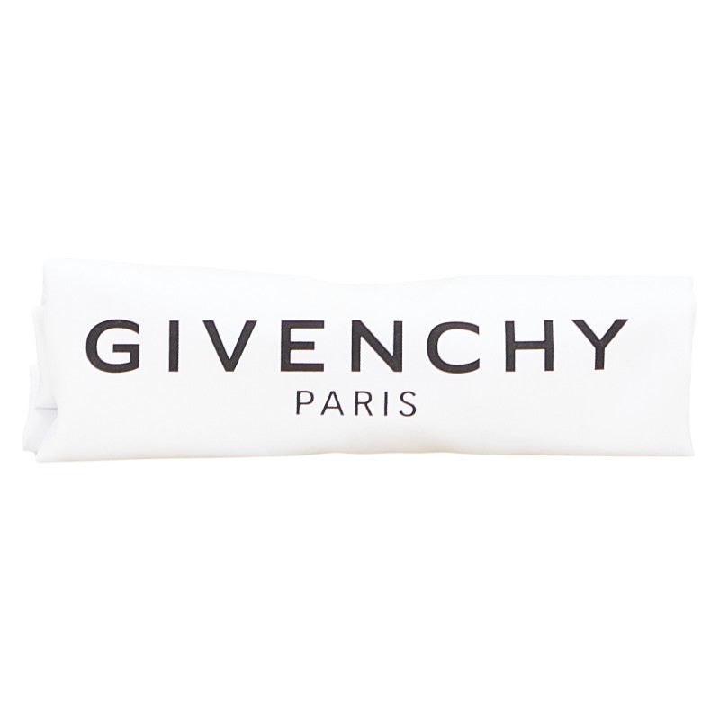 ジバンシー スター ポーチ クラッチバッグ セカンドバッグ ブラック ホワイト レザー レディース Givenchy 【中古】