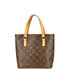 ルイ ヴィトン モノグラム ヴァヴァンPM  ハンドバッグ トートバッグ M51172 ブラウン PVC レザー レディース LOUIS VUITTON 【中古】