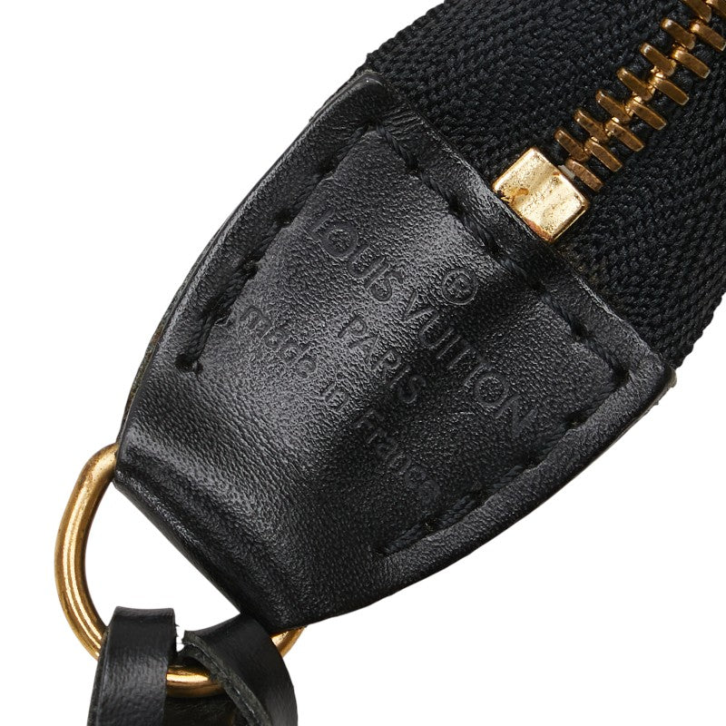 ルイ ヴィトン エピ ポシェット アクセソワール アクセサリーポーチ ハンドバッグ M52942 ノワール ブラック レザー レディース LOUIS VUITTON 【中古】