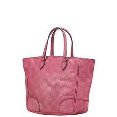 グッチ グッチシマ ブリー スモール ハンドバッグ 353121 パープル レザー レディース GUCCI 【中古】