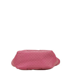 グッチ グッチシマ ブリー スモール ハンドバッグ 353121 パープル レザー レディース GUCCI 【中古】