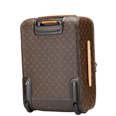 ルイ ヴィトン モノグラム ペガス55 キャリーバッグ M23294 ブラウン PVC レザー レディース LOUIS VUITTON 【中古】