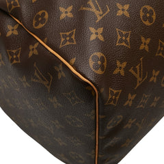 ルイ ヴィトン モノグラム キーポル50 ボストンバッグ トラベルバッグ M41426 ブラウン PVC レザー レディース LOUIS VUITTON 【中古】