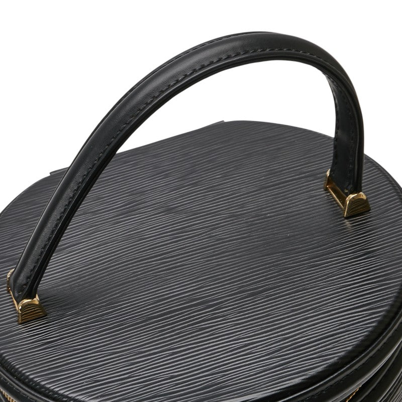 ルイ ヴィトン エピ カンヌ バニティバッグ ハンドバッグ M48032 ノワール ブラック レザー レディース LOUIS VUITTON 【中古】