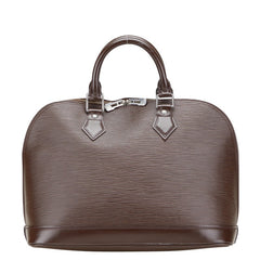 ルイ ヴィトン エピ アルマ ハンドバッグ M5214D モカ ブラウン レザー レディース LOUIS VUITTON 【中古】