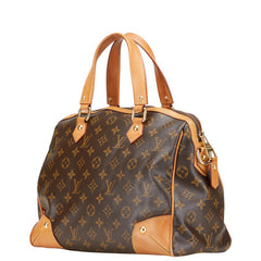 ルイ ヴィトン モノグラム レティーロPM ハンドバッグ M40325 ブラウン PVC レザー レディース LOUIS VUITTON 【中古】