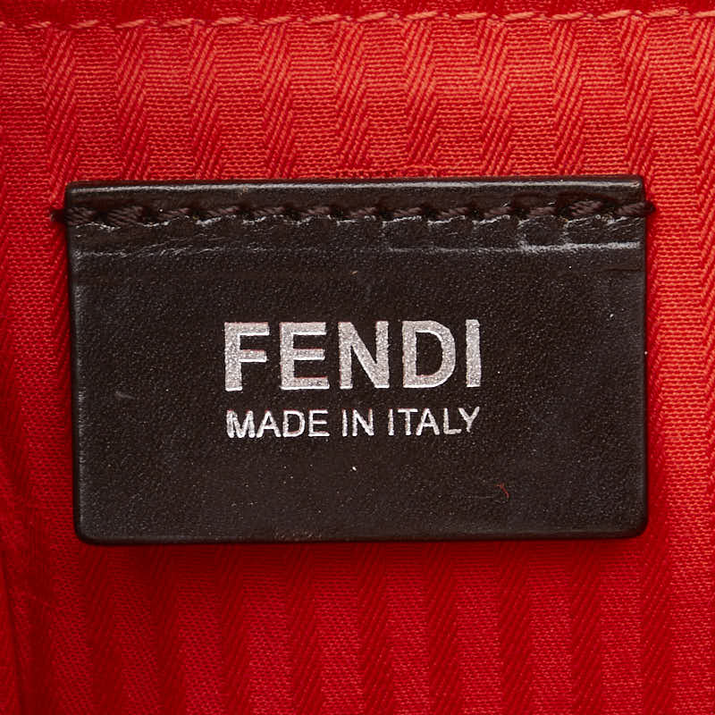 フェンディ トゥージュール ハンドバッグ ショルダーバッグ 2WAY 8BH250 レッド レザー レディース FENDI 【中古】