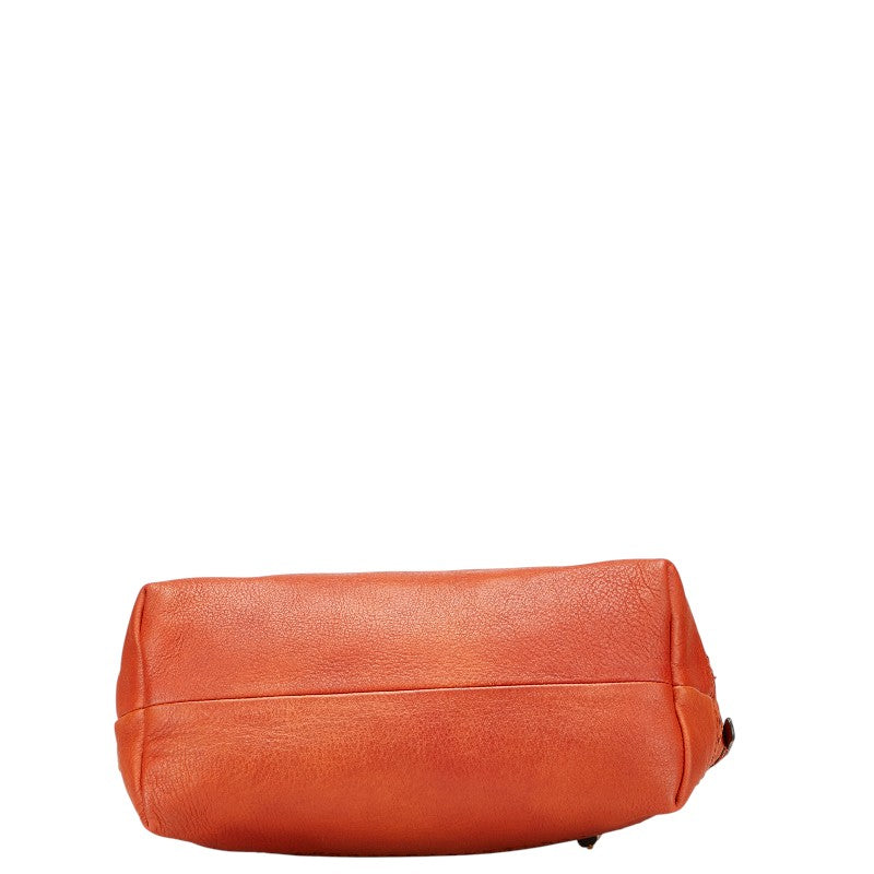 グッチ バンブー ハンドバッグ 339002 ブラウン レザー レディース GUCCI 【中古】