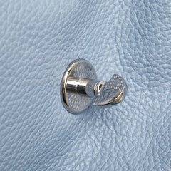 ザネラート ポスティーナ ハンドバッグ ショルダーバッグ 2WAY ライトブルー レザー レディース ZANELLATO 【中古】