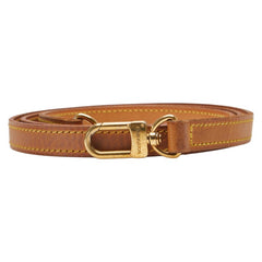 ルイ ヴィトン ショルダーストラップ ブラウン ゴールド レザー メッキ レディース LOUIS VUITTON 【中古】