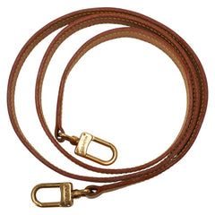 ルイ ヴィトン ショルダーストラップ ブラウン ゴールド レザー メッキ レディース LOUIS VUITTON 【中古】