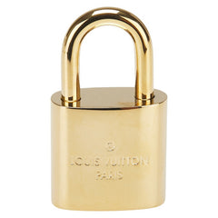 ルイ ヴィトン パドロック 南京錠 キー セット ゴールド メッキ レディース LOUIS VUITTON 【中古】
