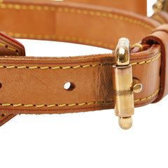 ルイ ヴィトン ショルダーストラップ ブラウン ゴールド レザー メッキ レディース LOUIS VUITTON 【中古】