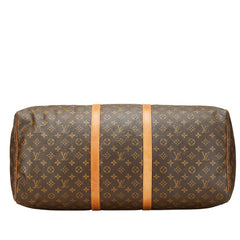 ルイ ヴィトン モノグラム キーポル60 ボストンバッグ トラベルバッグ M41422 ブラウン PVC レザー レディース LOUIS VUITTON 【中古】