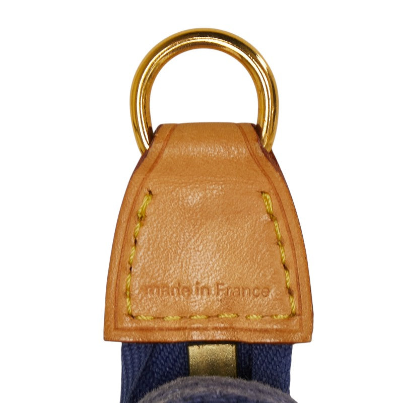 ルイ ヴィトン アンティグア カバMM トートバッグ M40087 ブルー キャンバス レディース LOUIS VUITTON 【中古】