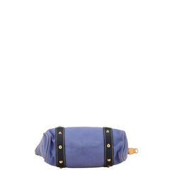 ルイ ヴィトン アンティグア カバMM トートバッグ M40087 ブルー キャンバス レディース LOUIS VUITTON 【中古】