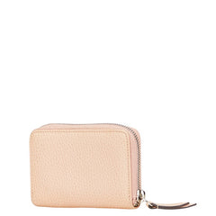 グッチ ダブルG ラウンドファスナー コインケース 644412 ピンク レザー レディース GUCCI 【中古】