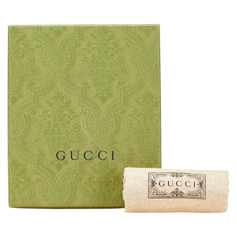 グッチ GGスプリーム デュオニソス コンパクトウォレット 三つ折り財布 627073 ベージュ PVC レザー レディース GUCCI 【中古】