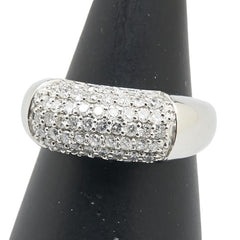 Pt900 プラチナ ダイヤ1.00ct リング 指輪 レディース 12.5号 【中古】