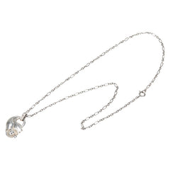 ジョージジェンセン 1999 イヤー ネックレス SV925 シルバー レディース Georg Jensen 【中古】