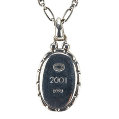 ジョージジェンセン 2001 イヤー ネックレス SV925 シルバー レディース Georg Jensen 【中古】