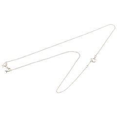 ティファニー ダブル ラビングハート  ネックレス SV925 シルバー レディース TIFFANY&Co. 【中古】