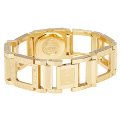 ディオール ラ パリジェンヌ 腕時計 D60-150 クオーツ ゴールド文字盤 ステンレススチール レディース Dior 【中古】