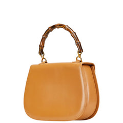 グッチ バンブー ハンドバッグ ショルダーバッグ 2WAY 000 46 0063 ブラウン レザー レディース GUCCI 【中古】