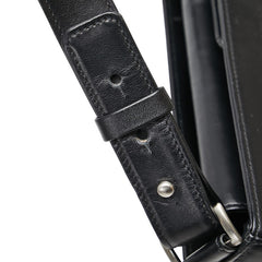 バーバリー シャドーホース ワンショルダーバッグ ブラック ナイロン レザー レディース BURBERRY 【中古】