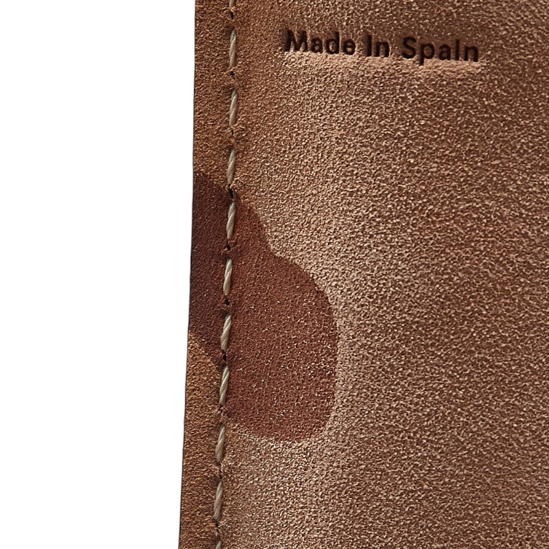 ロエベ アナグラム スモール スラップ ブレスレット タン ブラウン レザー レディース LOEWE 【中古】