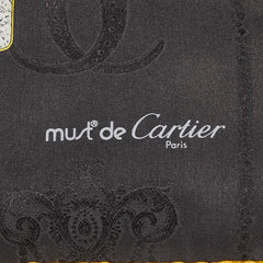 カルティエ パンテール ベルト モチーフ スカーフ グレー マルチカラー シルク レディース CARTIER 【中古】