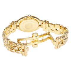 フェンディ カメレオン チェンジベルト4色 腕時計 640L クオーツ ホワイト文字盤 ステンレススチール レザー レディース FENDI 【中古】