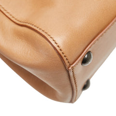 フェンディ ピーカブー ハンドバッグ ショルダーバッグ 2WAY 8BN226 ベージュ レザー パイソン レディース FENDI 【中古】