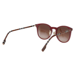 バーバリー サングラス ウェリントン B4380-D ブラウン マルチカラー プラスチック レディース BURBERRY 【中古】